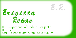 brigitta repas business card